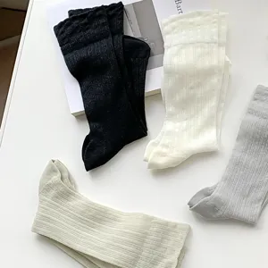 Calzini estivi sottili e traspiranti da donna calzini a rete casual da indossare ogni giorno