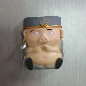 Niedliche Harz Cartoon Schwein Tastenkappe lustige Charakter Figur Handwerkszubehör