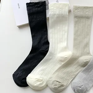 Donne estate sottile traspirante rete calzini metà tubo rinfrescanti quattro colori