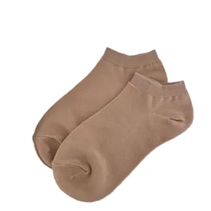 Women summer thin low cut boat socks breathable solid color short cotton socks main image