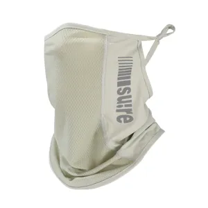 Mascarilla facial de protección solar de malla transpirable de verano, pesca al aire libre ciclismo.