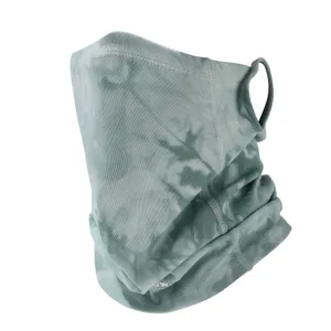 Tie-dye oorlus gezichtsmasker buiten fietsen nek gaiter zonbescherming gezichtsbedekking ademend