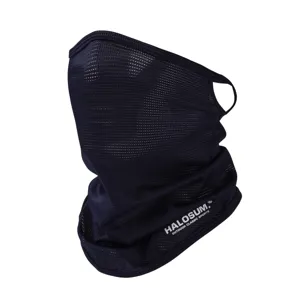 Eisseide Sonnenschutz Gesichtsmaske atmungsaktives Mesh Outdoor Radfahren UV Schutz