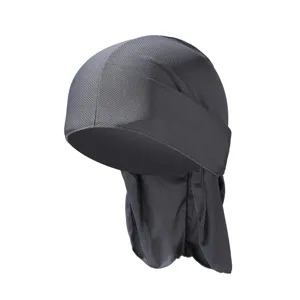 Breathable Quick-Dry Outdoor Sport Pirate Hat Mesh Cycling Bandana Sun Protection Sweatband For Fishing Motorcycle Men Women