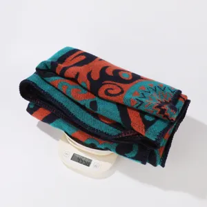 Böhmischer Damen Schal ethnischer Retro Umhang gestrickter Poncho warme Oberbekleidung