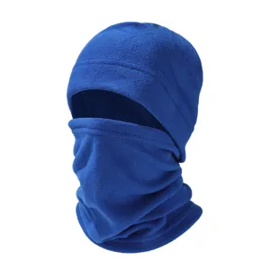 Winter Fleece Sturmhaube Outdoor Radfahren warme Gesichtsmaske winddichte Muetze Nackenwaermer