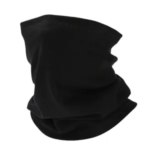 Winterwarmer schwarzer Halsgamasche thermischer Radfahren Gesichtsbedeckung fuer Unisex