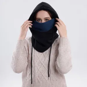 Balaclava termica ciclismo invernale addensata antivento maschera facciale cappello sciarpa.