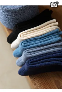 Gemütliche dicke Plüsch Winter Damen Socken warme thermische Frotteesocken im Detail