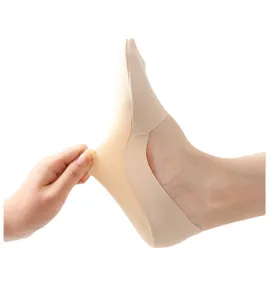 Women summer thin ice silk invisible socks low cut anti slip shallow mouth boat socks soft