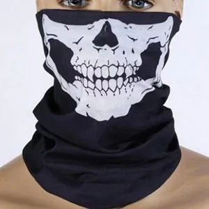 Halloween skull face mask ghost skeleton balaclava party costume accessory for adults kids