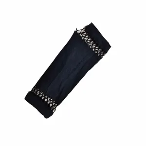 Women punk fingerless gloves hollow out arm sleeves for cosplay party festival wear