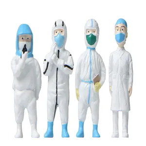 Miniatur medizinisches Personal Figuren Harz Mikrolandschaft Artzt Modell DIY Dekoration