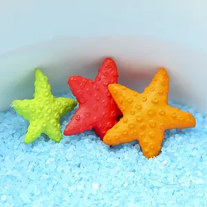 Bunte Harz Seestern Figuren Set DIY Mikro Landschaft Aquarium Dekoration Ornamente