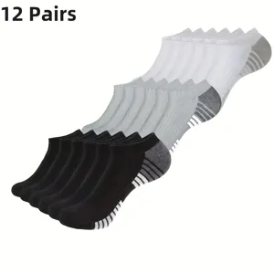 Unisex Low Cut No Show Socks Breathable Thin Sweat-Absorbing Athletic Running Socks Casual Polyester Sock