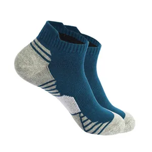 Herren Sport Laufsocken mit Fersenlasche, atmungsaktives gepolstertes Komfort-Design.