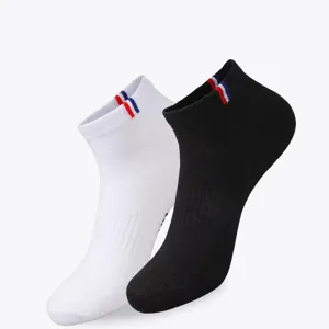 Herren Sommersocken atmungsaktive kurze Socken bequeme Freizeitsocken schwarz und weiss