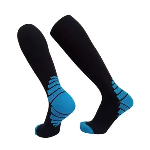 Unisex Compressie Sport Hardlopen Lange Sokken Ademend Basketbal Voetbal Atletische Training Kousen