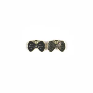 Schattige strik metalen legering geëmailleerde bedels DIY sieraden hangers accessoires.