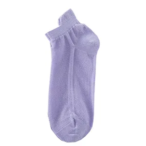 Women Casual Mesh Breathable Ankle Socks Summer Thin Low Cut Sport Boat Socks Sweat Absorbing Fashion Footwear
