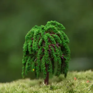 Miniatur Modell Baum Detailaufnahme fur Mikro Landschaft Feen Garten Dekoration und DIY Terrarien.