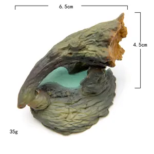 Harz toter Baumstamm Ornament für Mikro Landschaft Sukkulenten Aquarium Dekor 6.5x4.5cm