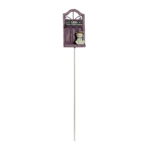Simpatico gatto paletto da giardino porta in miniatura vaso pianta spina micro paesaggio decoro