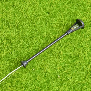 Miniature street lamp model black garden light DIY moss micro landscape succulent decor