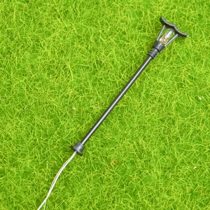 Miniature Japanese style street lamp model for moss micro landscape DIY decoration