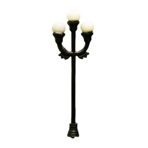 Miniature street lamp model for DIY garden landscape moss terrarium succulent decor 1pc