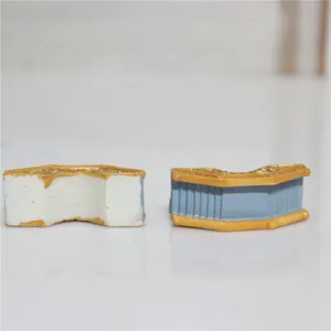 Resin miniature bridge background prop accessory landscaping decoration part display item