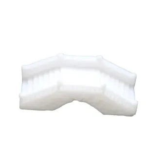Miniature white resin bridge micro landscape DIY decoration ornament craft accessory