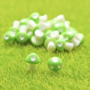 Kleine Harz Pilz Figur moos Terrarium Mikro Landschaft DIY handgefertigte Dekoration.
