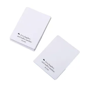 White jewelry packaging cards with love text, ideal for necklace and bracelet display.