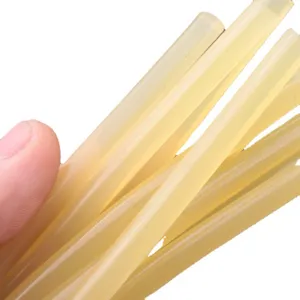 Transparente Heißklebestifte für Basteln DIY, Mikro-Landschaft Befestigung und Reparatur.