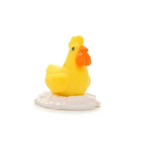 Mini figurine poule nid résine artisanat DIY terrarium succulente jardin micro paysage décor