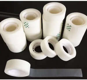 Transparent invisible tape rolls for wedding car decoration, writable surface, strong stickiness.
