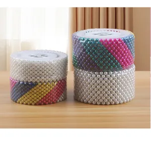 Épingles à tête de perle colorées roue ronde couture pour la confection de vêtements set