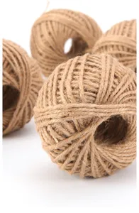 Natural jute twine balls 3-ply hemp rope for gift wrapping florist crafting and DIY projects