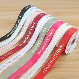 2.5cm gold gepresstes englisches band diy blumen geschenk verpackung band strauß kuchen band