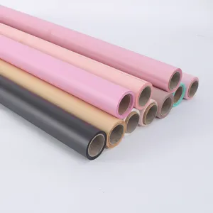 Waterdichte effen kleur bloemeninpakpapier rollen voor boeketverpakking en decoratie