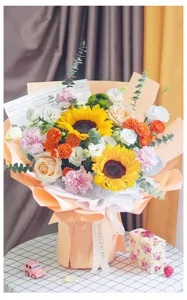 Koreanischer Stil einfarbiges Blumenverpackungspapier, exquisites frisches Blumenstraußmaterial.