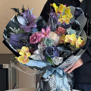 Waterproof floral wrapping paper Oya paper bouquet packaging flower shop florist supplies