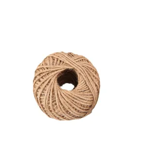 Natural jute twine string roll for gift wrapping, floral packaging and crafts. Main view.