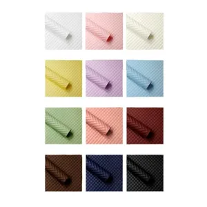Papier d'emballage floral gaufre impermeable pour bouquet de fleurs materiel d'art