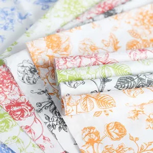 Papier de soie floral colore en rouleaux pour emballage bouquet fleurs DIY emballage