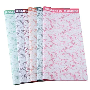 Papier d'emballage de fleurs en film perlé imperméable bouquet matériel de fleuriste 20p