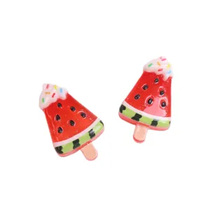 Süße Wassermelone Eis Harz Charms für DIY Handyhülle Haarklammer Zubehör Hauptansicht