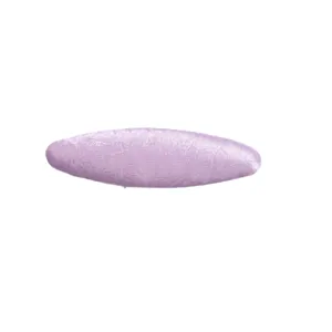Korean style handmade fabric pleated hair clip cream color cute side hair accessory for daily