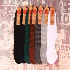 Chaussettes invisibles basses pour hommes semelle éponge coton peigné sport et loisirs